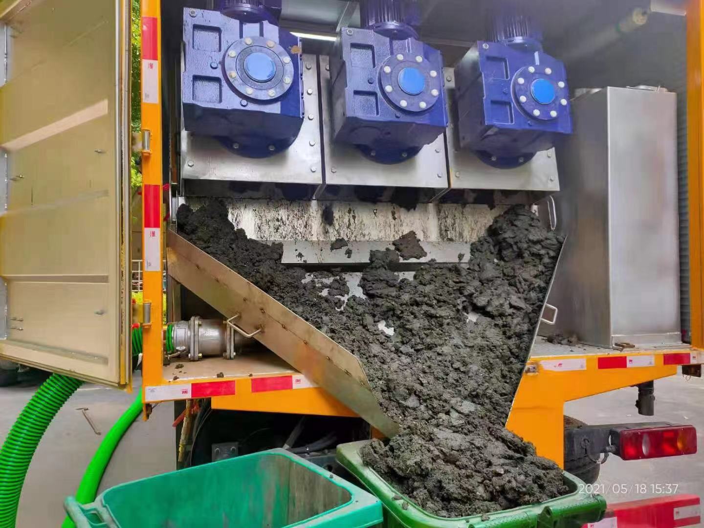 临沧化粪池清掏城市维护站-泥浆净化干湿分离处理